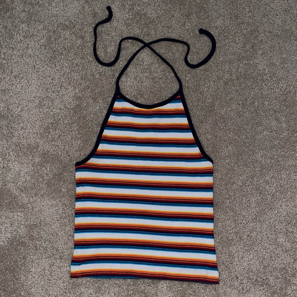 Brandy Melville Halter Tie Top
